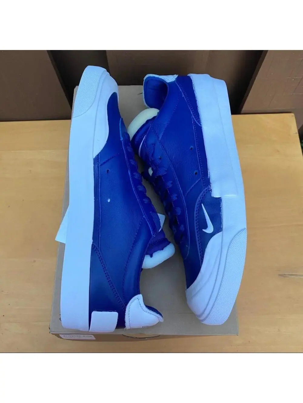Nike Drop-Type PRM Mens Shoes CN6916 Blue Leather available in 9